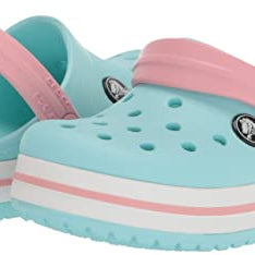 Crocs CrocBand Clog - Kids Ice Blue/White Shoe Deals Outlet