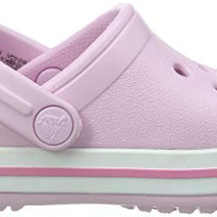 Crocs CrocBand Clog - Kids Ballerina Pink Shoe Deals Outlet