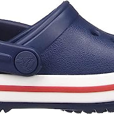 Crocs CrocBand Clog - Kids Navy/Red Shoe Deals Outlet