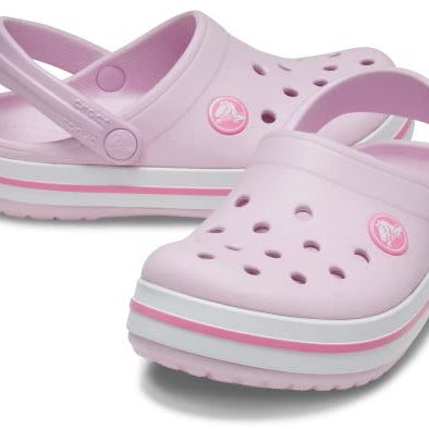 Crocs CrocBand Clog - Kids Ballerina Pink Shoe Deals Outlet