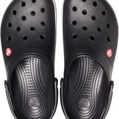 Crocs CrocBand Clog - Unisex Black Shoe Deals Outlet