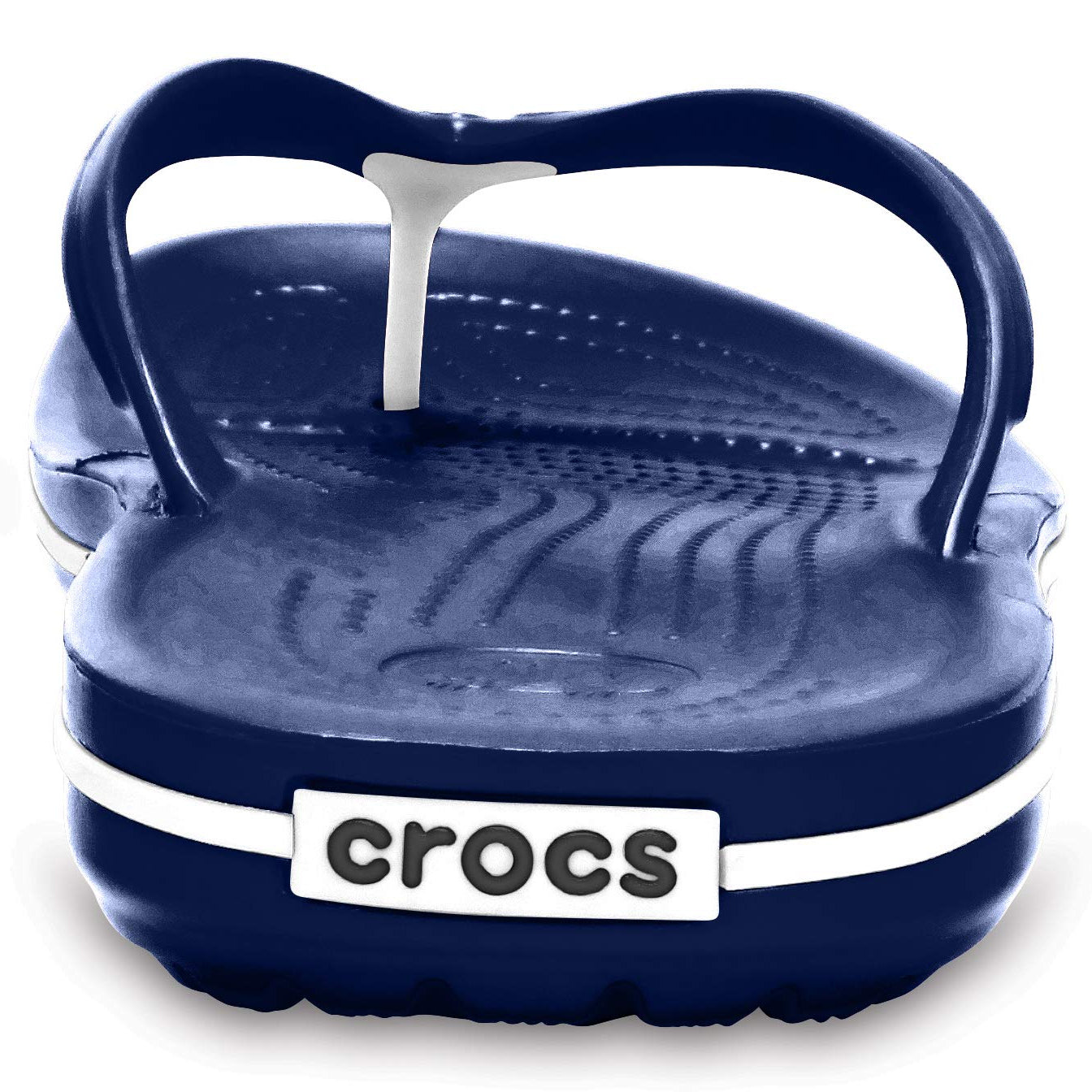 Crocs Crocband Flip - Unisex Navy Shoe Deals Outlet