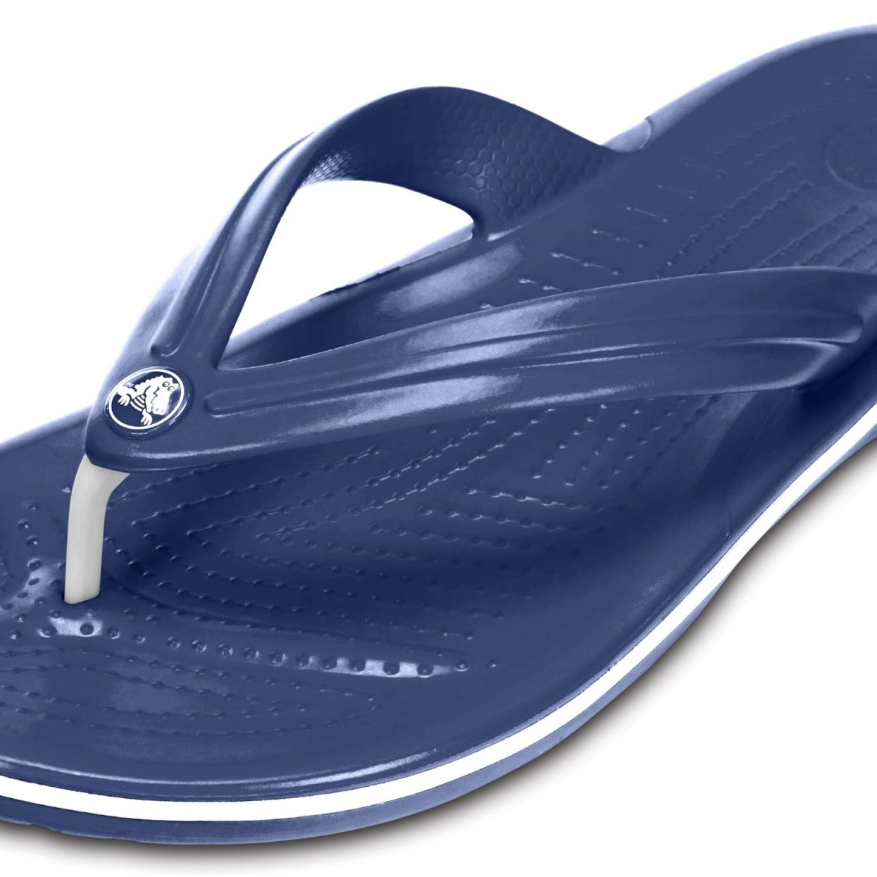 Crocs Crocband Flip - Unisex Navy Shoe Deals Outlet