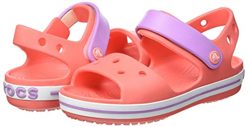Crocs CrocBand Sandal - Kids Red Violet Shoe Deals Outlet