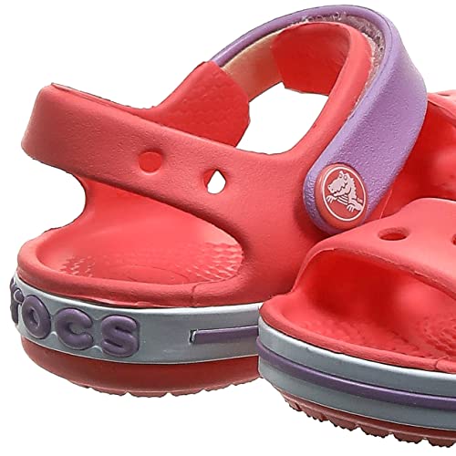 Crocs CrocBand Sandal - Kids Red Violet Shoe Deals Outlet