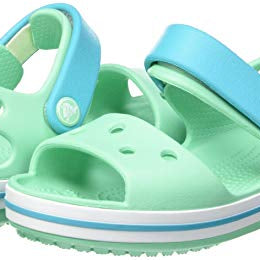 Crocs CrocBand Sandal - Kids Blue Shoe Deals Outlet