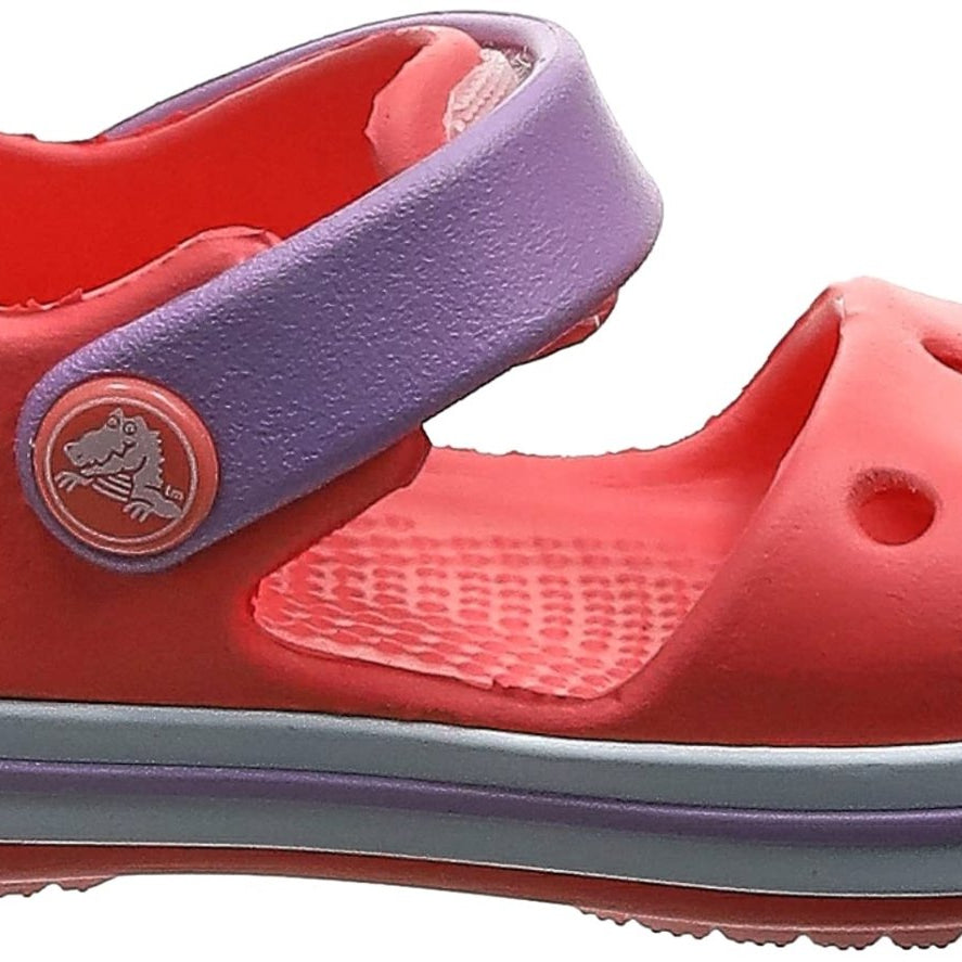 Crocs CrocBand Sandal - Kids Red Violet Shoe Deals Outlet