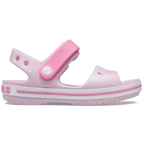 Crocs CrocBand Sandal - Kids Ballerina Pink Shoe Deals Outlet