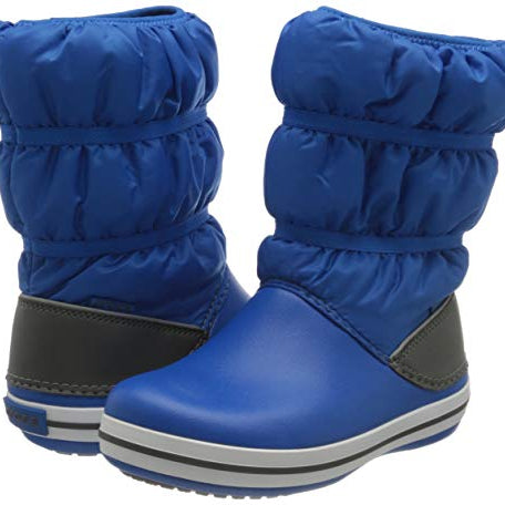 Crocs Crocband Winter Boot - Kids Cobalt Shoe Deals Outlet