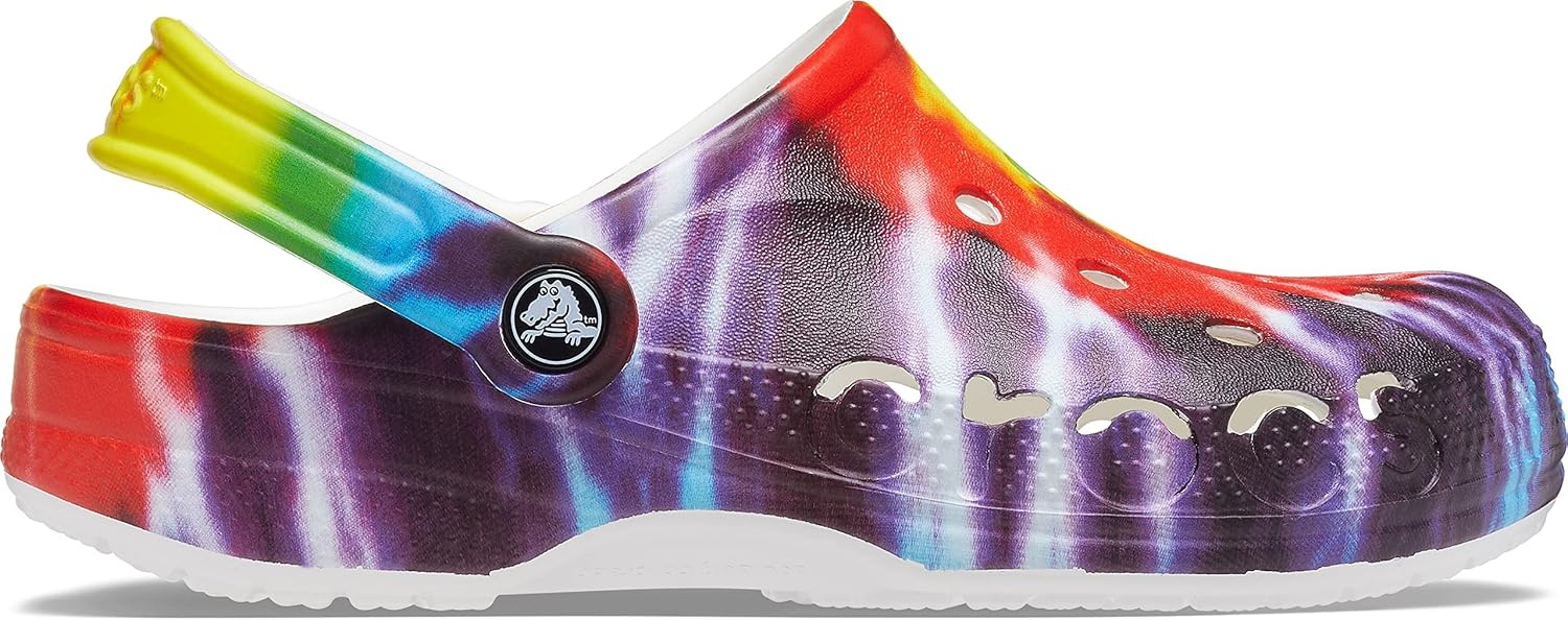 Crocs Classic Clog Tie Dye Multi Men's 12 / Women's 14 M 191448720701 Shoe Deals Outlet