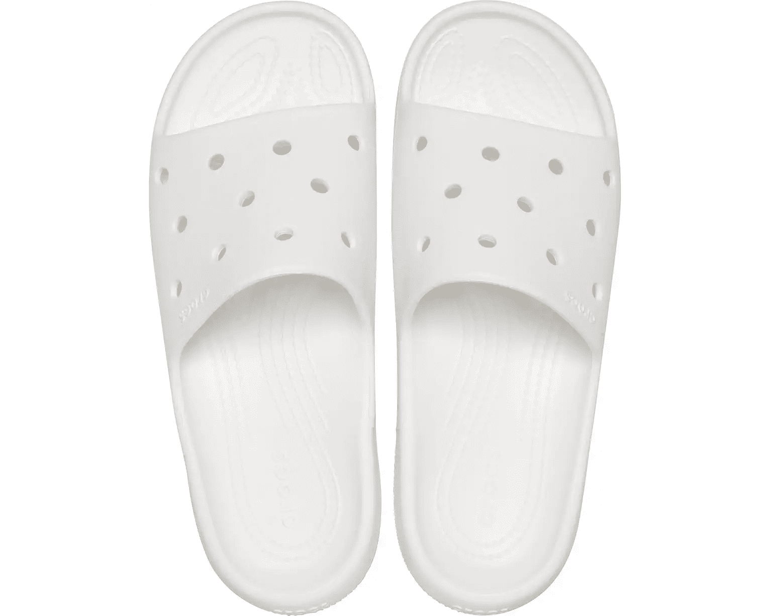 Crocs Classic Slide 2.0 White Men's 12 / Women's 14 M 191448438538 Shoe Deals Outlet