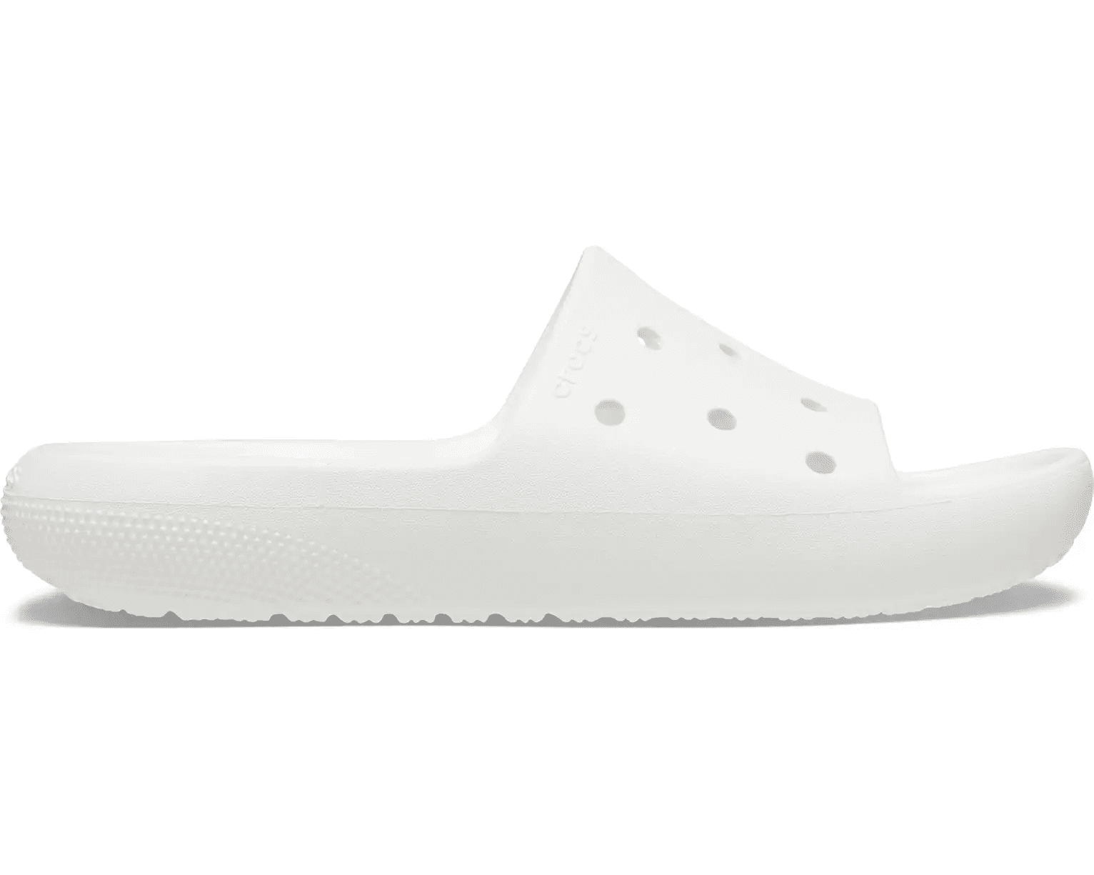 Crocs Classic Slide 2.0 White Men's 12 / Women's 14 M 191448438538 Shoe Deals Outlet