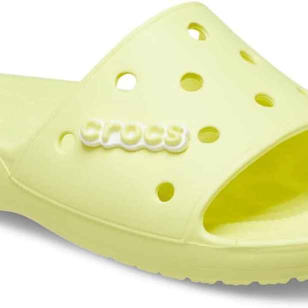 Crocs Classic Slide Yellow Men's 8 / Women's 10 M 196265144860 Shoe Deals Outlet