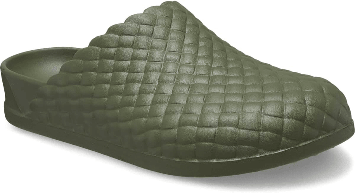 Crocs Dylan Woven Clog Army Green Men's 11 / Women's 13 M 196265674732 Shoe Deals Outlet