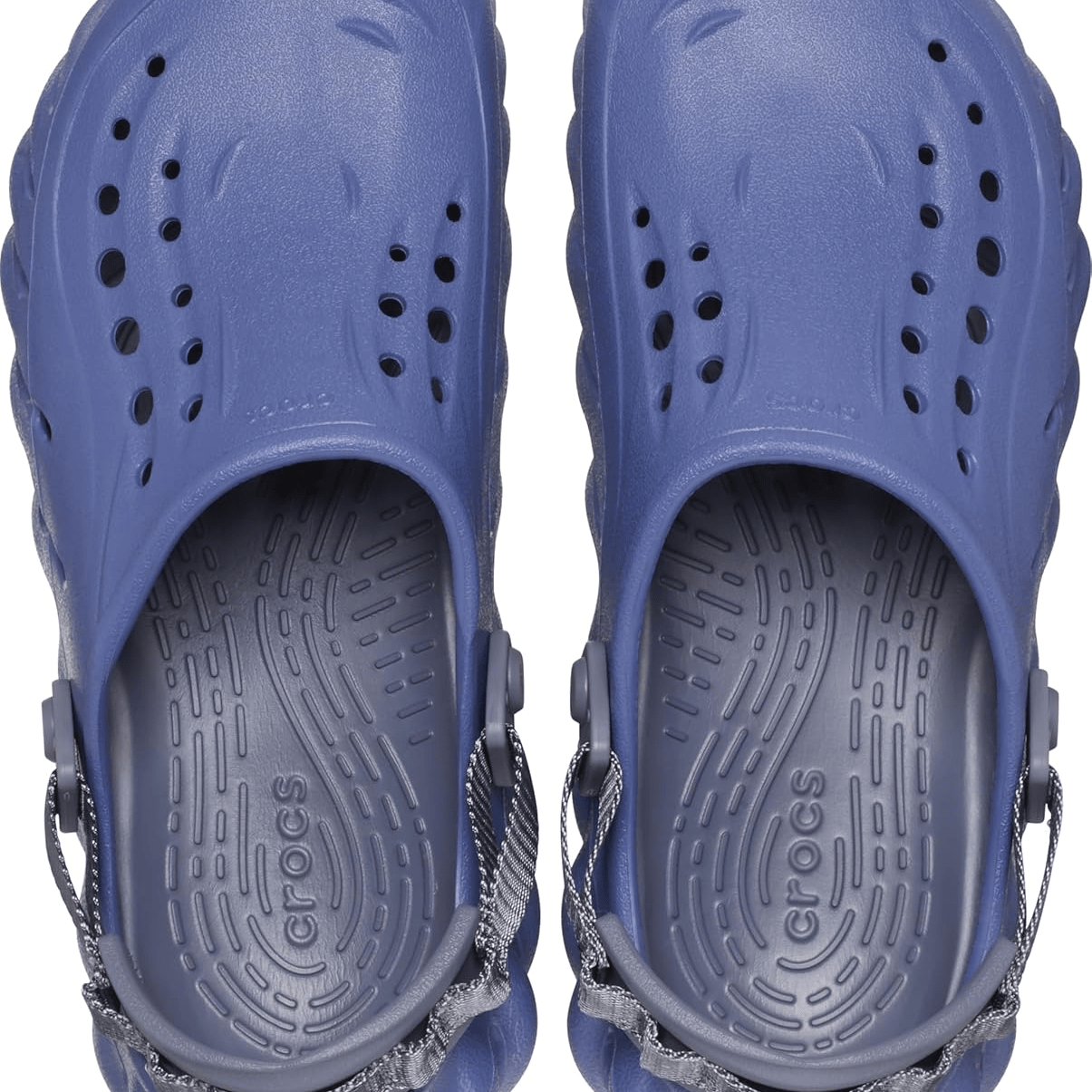 Crocs Echo Clog Bijou Blue Men's 9 / Women's 11 M 196265558704 Shoe Deals Outlet