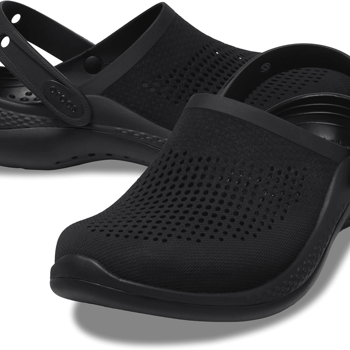 Crocs LiteRide 360 Clog Black / Black Men's 8 / Women's 10 M 191448673458 Shoe Deals Outlet