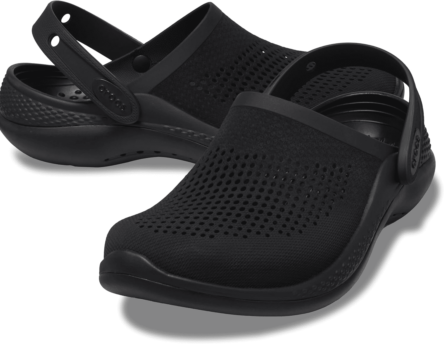 Crocs LiteRide 360 Clog Black / Black Men's 8 / Women's 10 M 191448673458 Shoe Deals Outlet