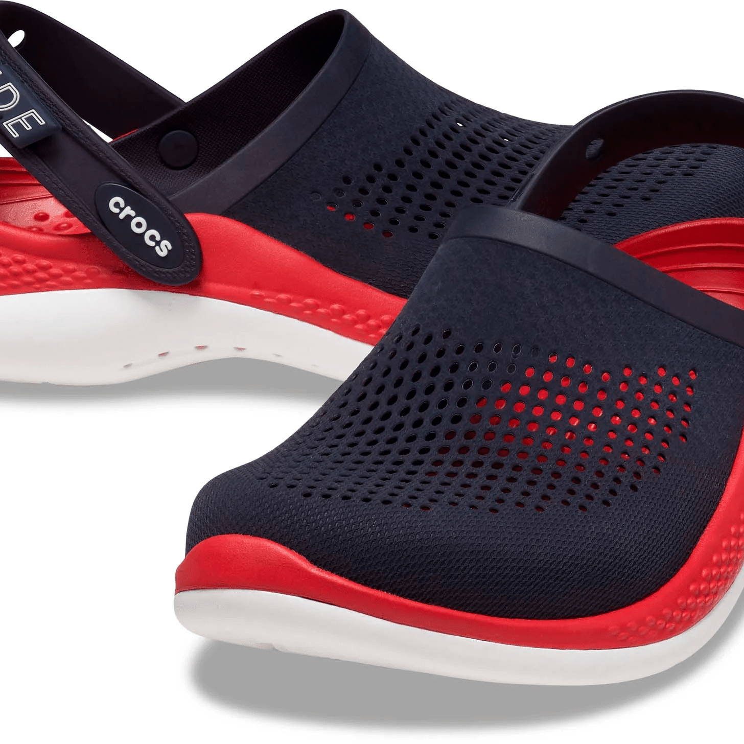 Crocs LiteRide 360 Clog Navy / Pepper Men's 9 / Women's 11 M 196265254699 Shoe Deals Outlet