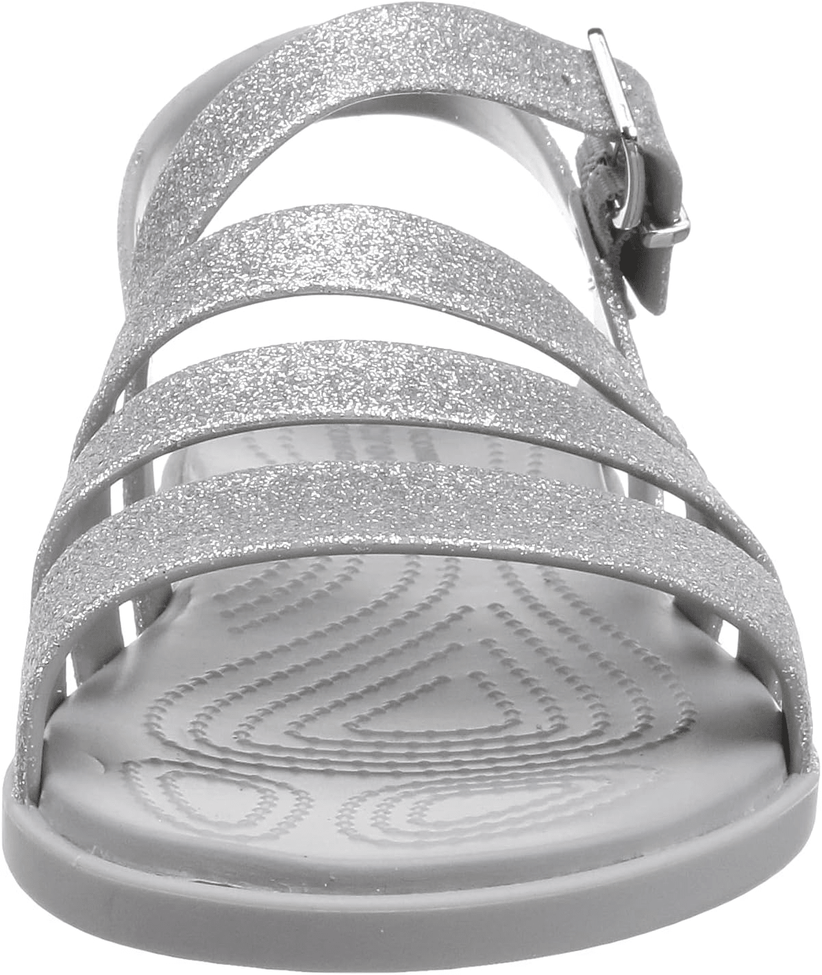 Crocs Tulum Sansal Silver Glitter 10 M 191448792555 Shoe Deals Outlet