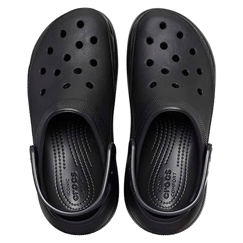 Crocs Crush Clog - Unisex Black Shoe Deals Outlet