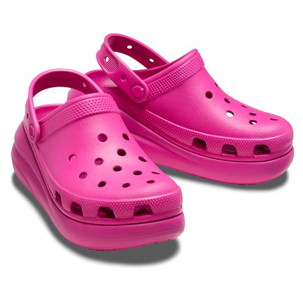 Crocs Crush Clog - Unisex Fuchsia Fun Shoe Deals Outlet