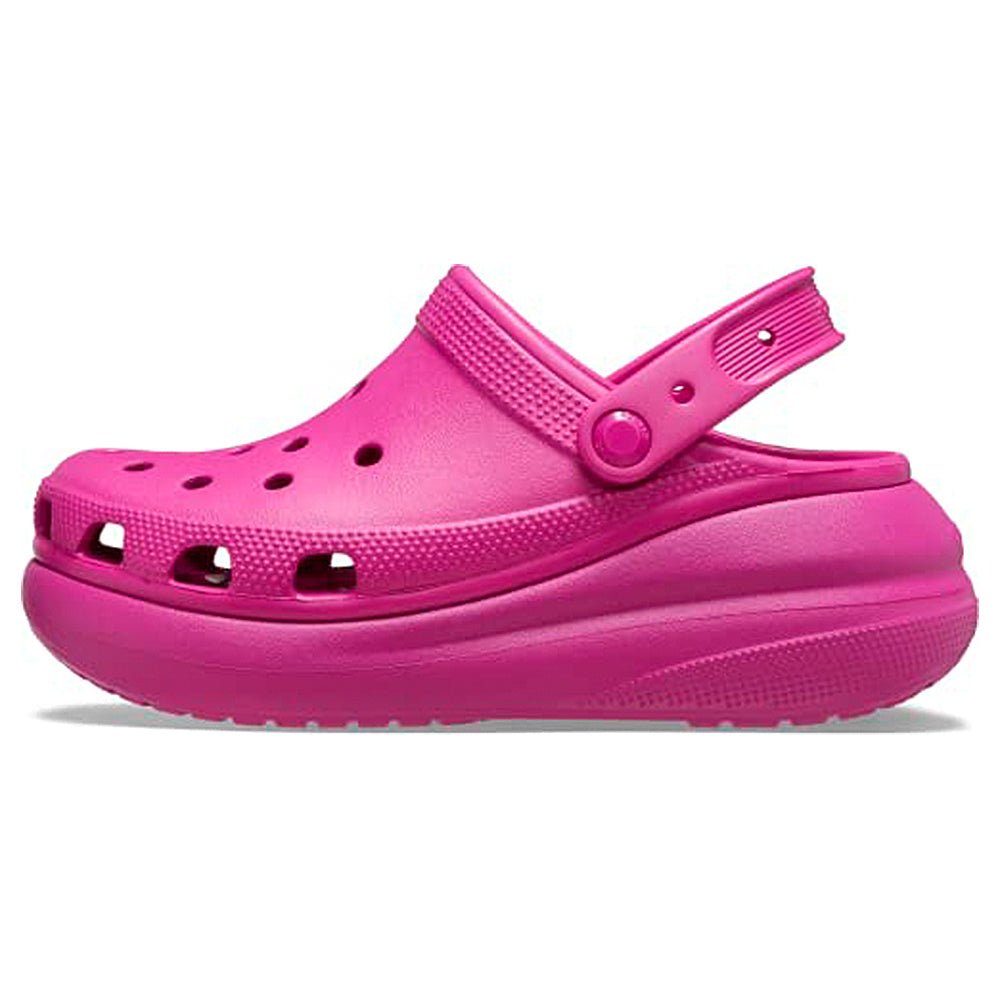 Crocs Crush Clog - Unisex Fuchsia Fun Shoe Deals Outlet
