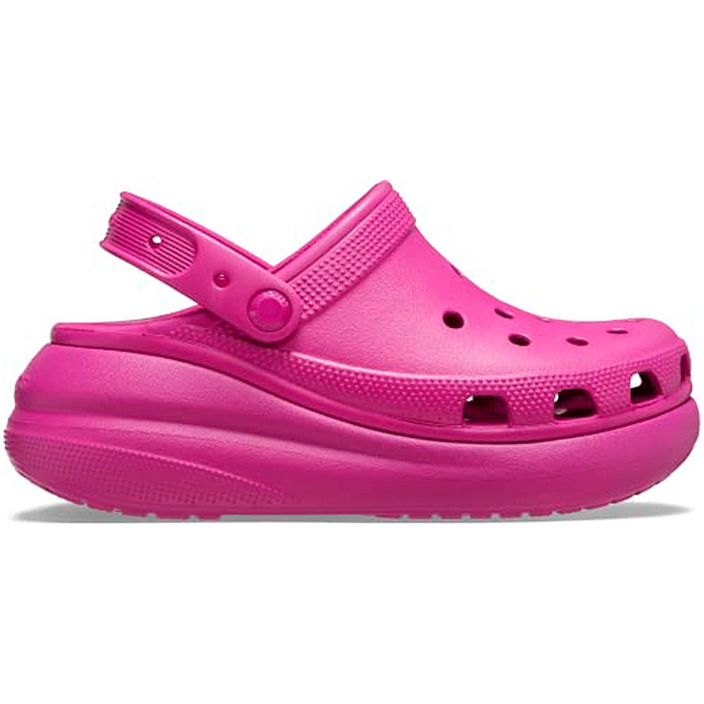 Crocs Crush Clog - Unisex Fuchsia Fun Shoe Deals Outlet