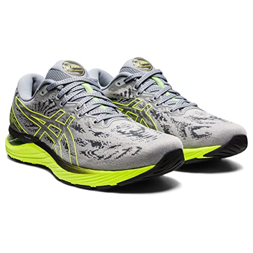 ASICS Cumulus 23 - Men's Sheet Rock/Hazard Green Shoe Deals Outlet