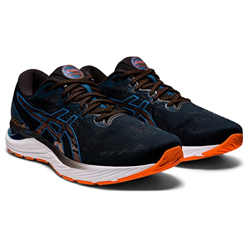 ASICS Cumulus 23 - Men's Black/Reborn Blue Shoe Deals Outlet