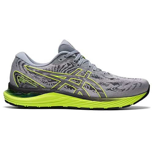 ASICS Cumulus 23 - Men's Sheet Rock/Hazard Green Shoe Deals Outlet