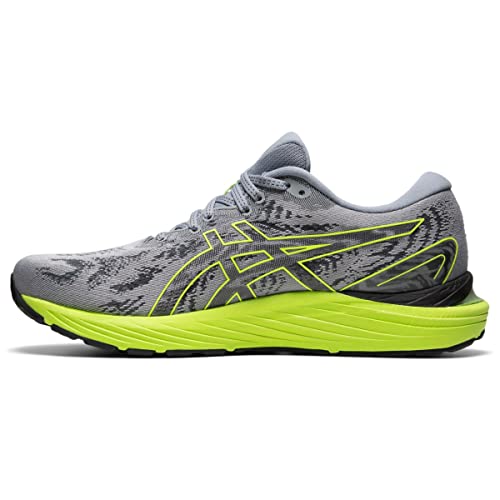 ASICS Cumulus 23 - Men's Sheet Rock/Hazard Green Shoe Deals Outlet