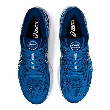 ASICS Cumulus 23 - Men's Reborn Blue/White Shoe Deals Outlet