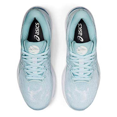 ASICS Cumulus 23 - Women's Aqua Angel/White Shoe Deals Outlet