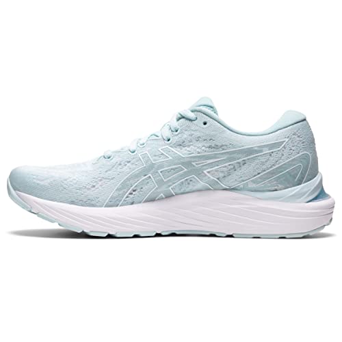 ASICS Cumulus 23 - Women's Aqua Angel/White Shoe Deals Outlet