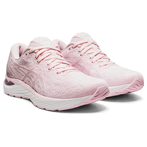 ASICS Cumulus 23 - Women's Pink Salt/White Shoe Deals Outlet