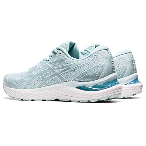 ASICS Cumulus 23 - Women's Aqua Angel/White Shoe Deals Outlet