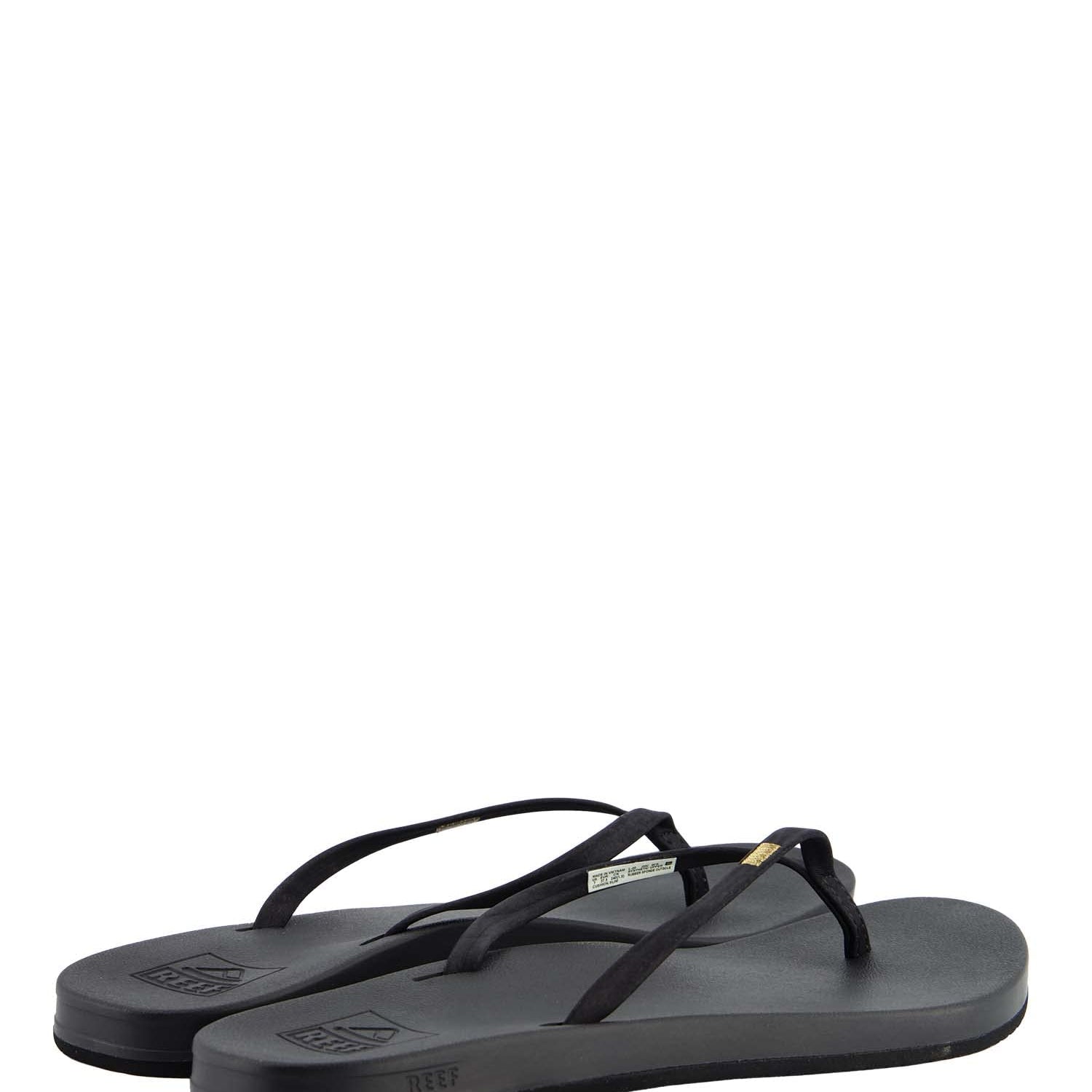 Reef Cushion Slim - Women's Black Shoe Deals Outlet