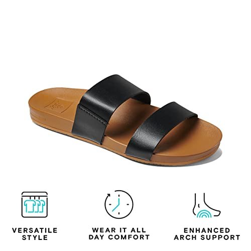 Reef Cushion Vista - Women's Black/Natural Shoe Deals Outlet