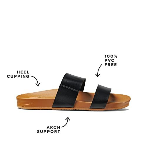 Reef Cushion Vista - Women's Black/Natural Shoe Deals Outlet