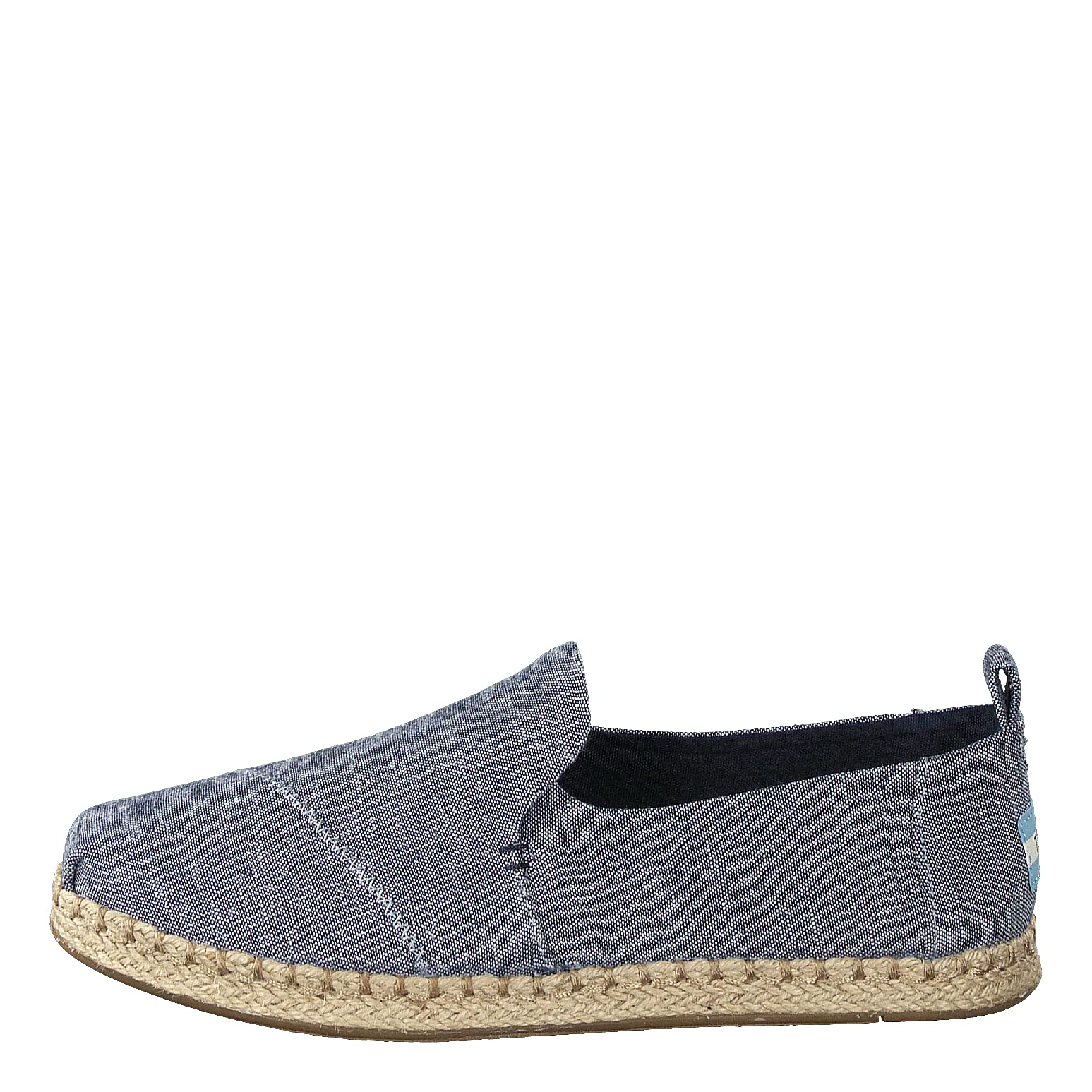 TOMS Deconstructed Alpargata Rope - Women's Blue Chmbray Shoe Deals Outlet