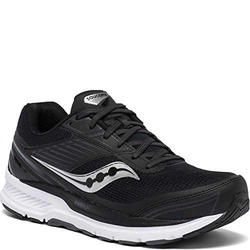 Saucony Echelon 8 Running Shoe - Men's Black/White Shoe Deals Outlet