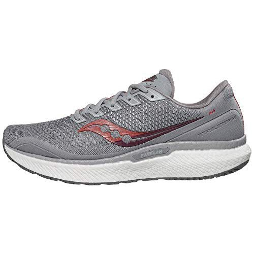 Saucony Echelon 8 Running Shoe - Men's Alloy/Red Shoe Deals Outlet