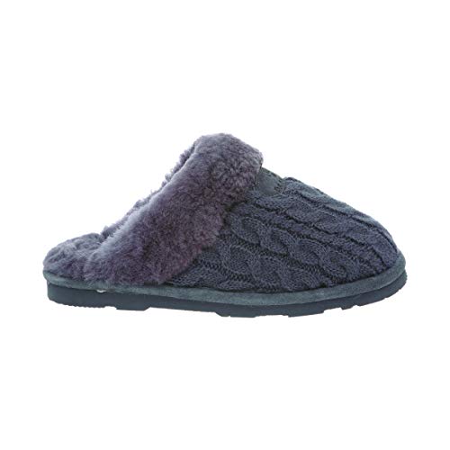 BEARPAW Effie Slippers - Women's Charcoal Shoe Deals Outlet