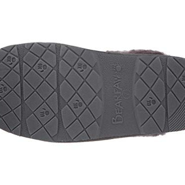 BEARPAW Effie Slippers - Women's Charcoal Shoe Deals Outlet
