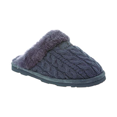 BEARPAW Effie Slippers - Women's Charcoal Shoe Deals Outlet
