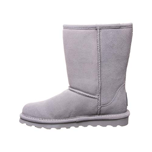 BEARPAW Elle Short Boots - Women's Gray Fog Shoe Deals Outlet