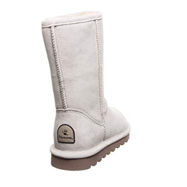 BEARPAW Elle Short Boots - Women's Winter White Shoe Deals Outlet