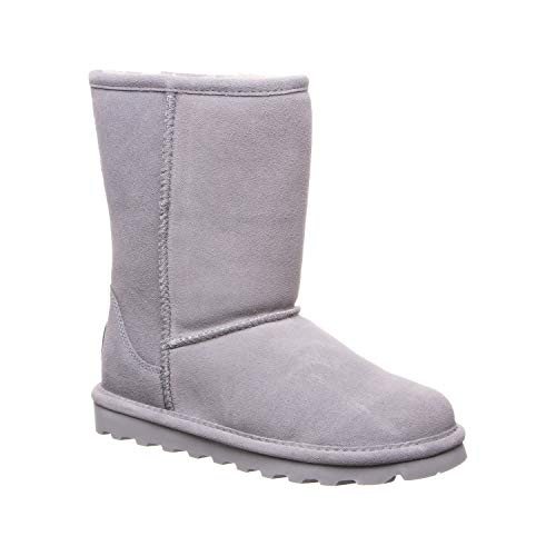 BEARPAW Elle Short Boots - Women's Gray Fog Shoe Deals Outlet