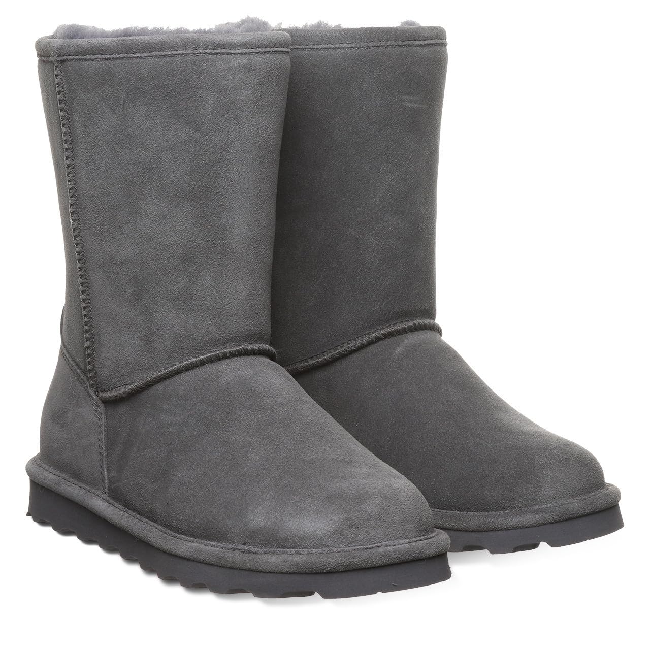 BEARPAW Elle Short - Women's Charcoal Shoe Deals Outlet