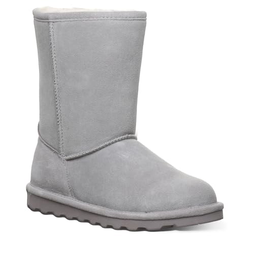 BEARPAW Elle Short - Women's Gray Fog Shoe Deals Outlet